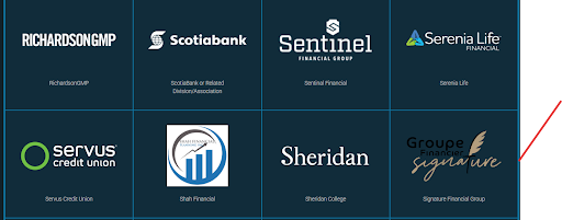 Trouver le logo Groupe Financier Signature
